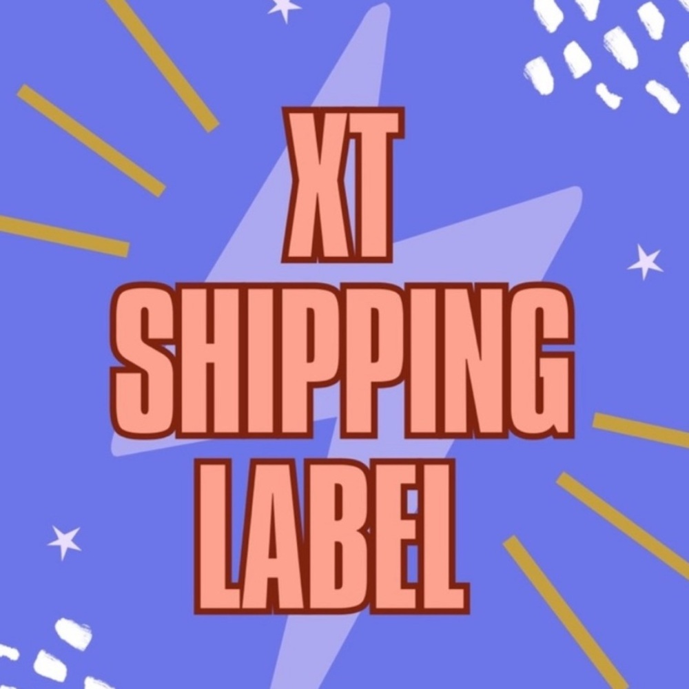 Extra‎ shipping label